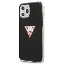 Заредете изображение във визуализатора на галерията – Guess GUHCP12LPCUCTLBK iPhone 12 Pro Max 6,7"  czarny/black hardcase Triangle Collection
