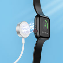 Заредете изображение във визуализатора на галерията – Borofone Wireless induction charger BQ21 for iWatch white
