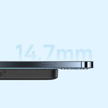 Заредете изображение във визуализатора на галерията – BASEUS power bank magnetic support MagSafe 6000mAh PD 20W PPCX050001 black
