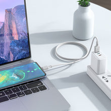 Заредете изображение във визуализатора на галерията – HOCO cable USB to Type C 3A Assistant X101 gray (30pcs/box)
