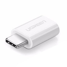 Заредете изображение във визуализатора на галерията – Ugreen adapter micro USB to USB Type C adapter white (30154) - TopMag
