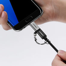 Заредете изображение във визуализатора на галерията – Ugreen adapter USB Type C to micro USB adapter gray (50590) - TopMag
