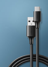 Заредете изображение във визуализатора на галерията – Ugreen cable USB - USB Type C 2 A cable 0.5m black (60115) - TopMag
