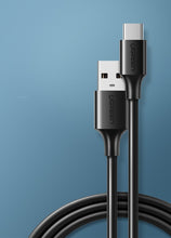 Заредете изображение във визуализатора на галерията – Ugreen cable USB - USB Type C 2 A 1m black cable (60116) - TopMag
