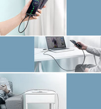 Заредете изображение във визуализатора на галерията – Ugreen cable USB - USB Type C 2 A 2m black cable (60118) - TopMag
