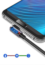 Заредете изображение във визуализатора на галерията – Ugreen angle cable USB - USB Type C 1m 3A gray (50941) - TopMag
