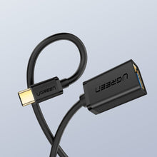 Заредете изображение във визуализатора на галерията – Ugreen adapter OTG cable USB 3.0 to USB Type C black (30701) - TopMag
