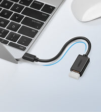 Заредете изображение във визуализатора на галерията – Ugreen adapter OTG cable USB 3.0 to USB Type C black (30701) - TopMag
