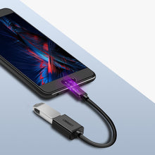 Заредете изображение във визуализатора на галерията – Ugreen adapter OTG cable USB 3.0 to USB Type C black (30701) - TopMag
