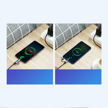 Заредете изображение във визуализатора на галерията – Ugreen cable 2in1 USB - micro USB / USB Type C cable 1m 2.4A black (30875) - TopMag
