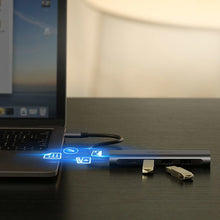 Заредете изображение във визуализатора на галерията – Ugreen multifunctional HUB USB Type C 3.0 Power Delivery 3x USB 3.0 / HDMI gray (50209) - TopMag
