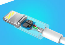 Заредете изображение във визуализатора на галерията – Ugreen cable USB - Lightning MFI 1m 2,4A white (20728) - TopMag
