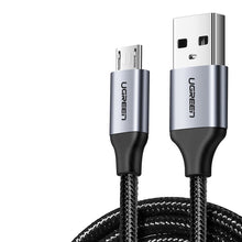 Заредете изображение във визуализатора на галерията – Ugreen cable USB - micro USB cable 0.5m gray (60145) - TopMag
