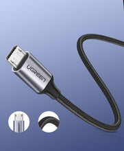 Заредете изображение във визуализатора на галерията – Ugreen cable USB - micro USB cable 2m gray (60148) - TopMag

