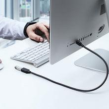 Заредете изображение във визуализатора на галерията – Ugreen cable extension cord adapter USB 3.0 (female) - USB 3.0 (male) 1m black (10368) - TopMag
