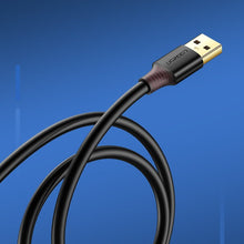 Заредете изображение във визуализатора на галерията – Ugreen cable extension cord adapter USB 3.0 (female) - USB 3.0 (male) 1m black (10368) - TopMag
