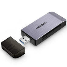 Заредете изображение във визуализатора на галерията – Ugreen SD / micro SD / CF / MS card reader for USB 3.0 gray (50541) - TopMag
