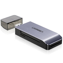 Заредете изображение във визуализатора на галерията – Ugreen SD / micro SD / CF / MS card reader for USB 3.0 gray (50541) - TopMag

