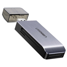 Заредете изображение във визуализатора на галерията – Ugreen SD / micro SD / CF / MS card reader for USB 3.0 gray (50541) - TopMag
