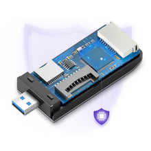 Заредете изображение във визуализатора на галерията – Ugreen SD / micro SD / CF / MS card reader for USB 3.0 gray (50541) - TopMag
