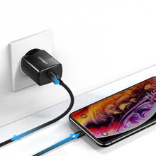 Заредете изображение във визуализатора на галерията – Ugreen USB wall charger 2,1A black (50459) - TopMag
