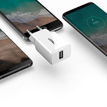 Заредете изображение във визуализатора на галерията – Ugreen USB wall charger 2,1A black (50459) - TopMag

