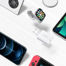 Заредете изображение във визуализатора на галерията – Ugreen USB charger Power Delivery 3.0 Quick Charge 4.0+ 20W 3A white (60450) - TopMag
