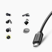 Заредете изображение във визуализатора на галерията – Ugreen external micro USB 100Mbps network adapter for Chromecast 1m black (30985) - TopMag
