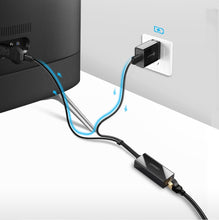 Заредете изображение във визуализатора на галерията – Ugreen external micro USB 100Mbps network adapter for Chromecast 1m black (30985) - TopMag
