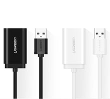 Заредете изображение във визуализатора на галерията – Ugreen external sound card music adapter USB - 3.5 mm mini jack 15cm black (30724) - TopMag
