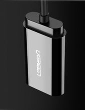 Заредете изображение във визуализатора на галерията – Ugreen external sound card music adapter USB - 3.5 mm mini jack 15cm black (30724) - TopMag
