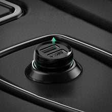 Заредете изображение във визуализатора на галерията – Ugreen car charger 2x USB 24W 4.8 A (2x 2.4 A) black (50875) - TopMag
