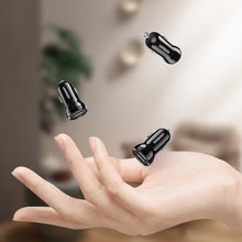 Заредете изображение във визуализатора на галерията – Ugreen car charger 2x USB 24W 4.8 A (2x 2.4 A) black (50875) - TopMag
