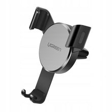 Заредете изображение във визуализатора на галерията – Ugreen car gravity holder for air supply ventilation grille silver (40907) - TopMag

