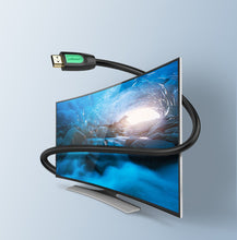 Заредете изображение във визуализатора на галерията – Ugreen cable HDMI 2.0 19 pin 4K 60Hz 30AWG cable 2m black (10129) - TopMag
