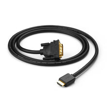 Заредете изображение във визуализатора на галерията – Ugreen cable HDMI - DVI 4K 60Hz 30AWG cable 1m black (30116) - TopMag
