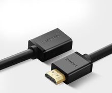 Заредете изображение във визуализатора на галерията – Ugreen cable HDMI extension cable (female) - HDMI (male) 19 pin 1.4v 4K 60Hz 30AWG 2m black (10142) - TopMag
