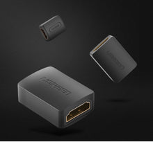 Заредете изображение във визуализатора на галерията – Ugreen adapter coupler HDMI connector black (20107) - TopMag
