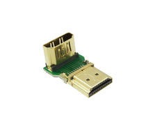Заредете изображение във визуализатора на галерията – Ugreen adapter right angle connector HDMI bottom black (20109) - TopMag
