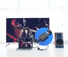 Заредете изображение във визуализатора на галерията – Ugreen adapter HDMI - VGA micro USB / audio 3.5 mm mini jack black (40248) - TopMag
