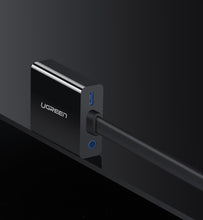 Заредете изображение във визуализатора на галерията – Ugreen adapter HDMI - VGA micro USB / audio 3.5 mm mini jack black (40248) - TopMag
