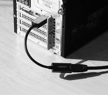 Заредете изображение във визуализатора на галерията – Ugreen Cable Cable from DisplayPort (Male) to HDMI (Female) (Unidirectional) 1080P 60Hz 12bit Black (40362) - TopMag
