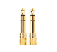 Заредете изображение във визуализатора на галерията – Ugreen adapter 3.5 mm mini jack to 6.3 mm jack adapter gold (20503) - TopMag
