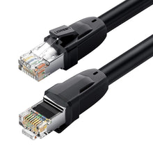 Заредете изображение във визуализатора на галерията – Ugreen cable internet network cable Ethernet patchcord RJ45 Cat 8 T568B 3m black (70330) - TopMag
