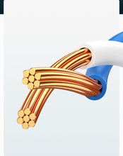 Заредете изображение във визуализатора на галерията – Ugreen cable internet network cable Ethernet patchcord RJ45 Cat 6 UTP 1000Mbps 1m black (20159) - TopMag
