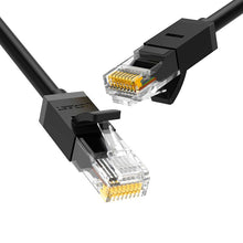 Заредете изображение във визуализатора на галерията – Ugreen cable internet network cable Ethernet patchcord RJ45 Cat 6 UTP 1000Mbps 10m black (20164) - TopMag
