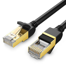 Заредете изображение във визуализатора на галерията – Ugreen cable internet network cable Ethernet patchcord RJ45 Cat 7 STP LAN 10Gbps 2m black (11269) - TopMag
