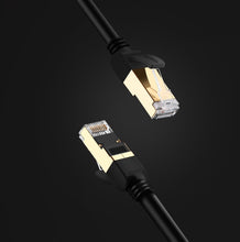 Заредете изображение във визуализатора на галерията – Ugreen cable internet network cable Ethernet patchcord RJ45 Cat 7 STP LAN 10Gbps 2m black (11269) - TopMag
