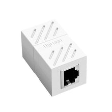 Заредете изображение във визуализатора на галерията – Ugreen coupler network cable coupler RJ45 network coupler white (20311) - TopMag
