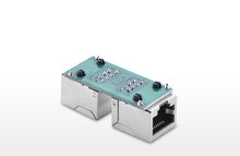 Заредете изображение във визуализатора на галерията – Ugreen coupler network cable coupler RJ45 network coupler white (20311) - TopMag
